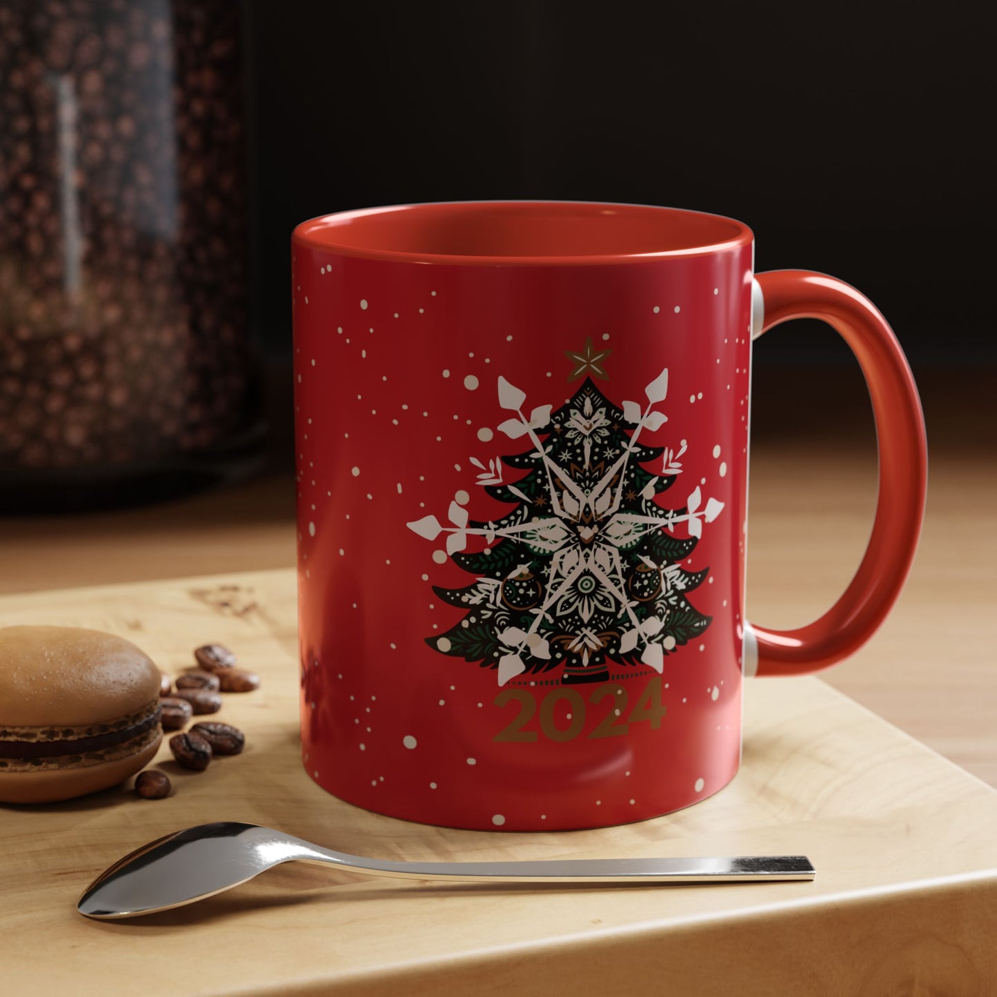 2024 Red Snowfall Mug (11 oz)