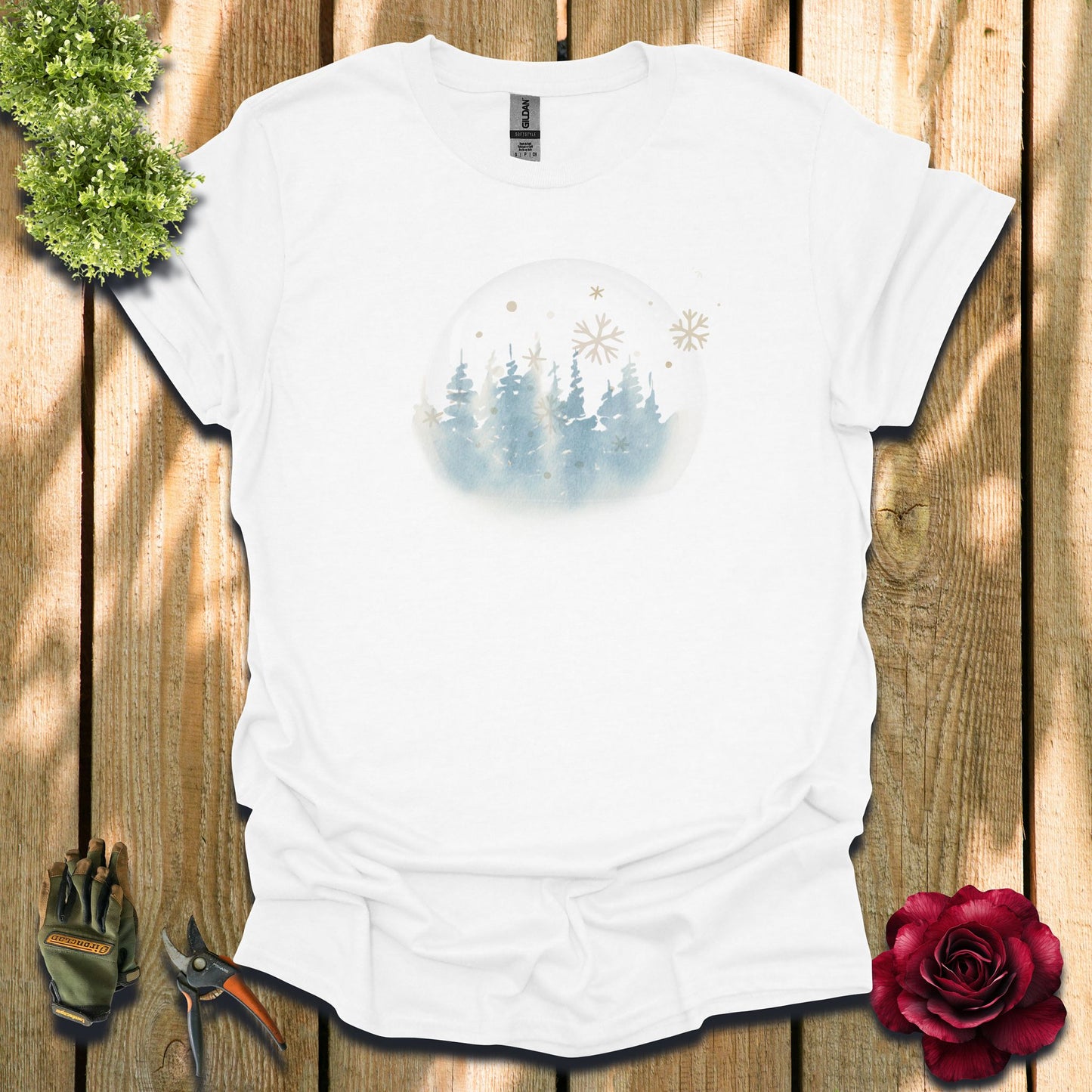 Holiday Snow Globe T-Shirt