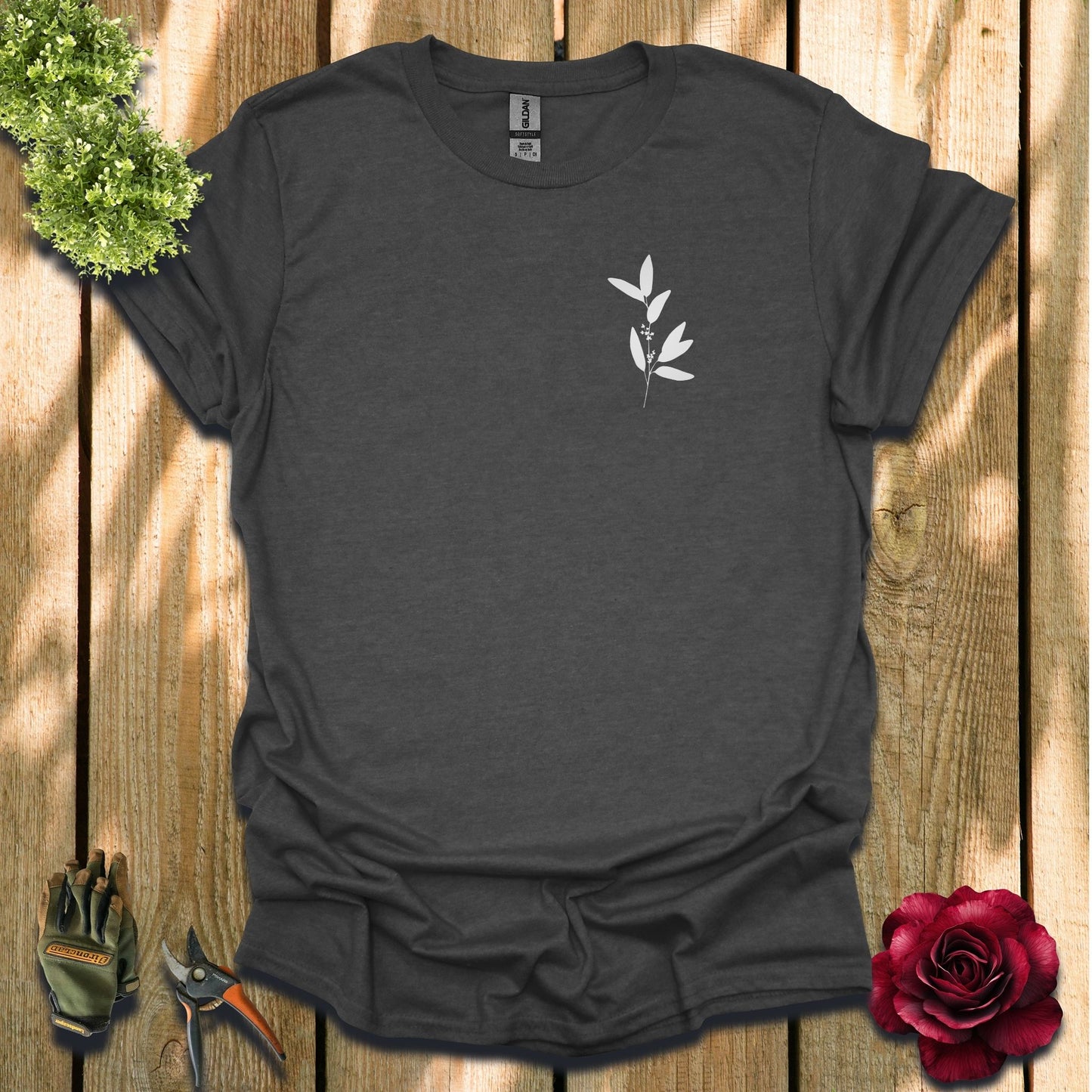 Tiny Floral Leaves T-Shirt