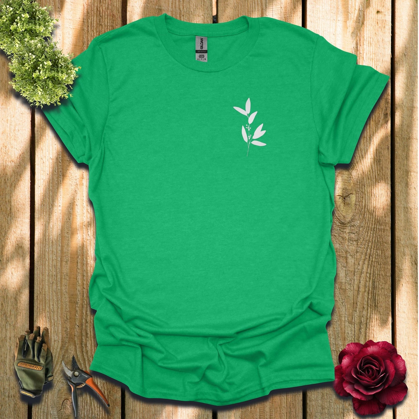 Tiny Floral Leaves T-Shirt