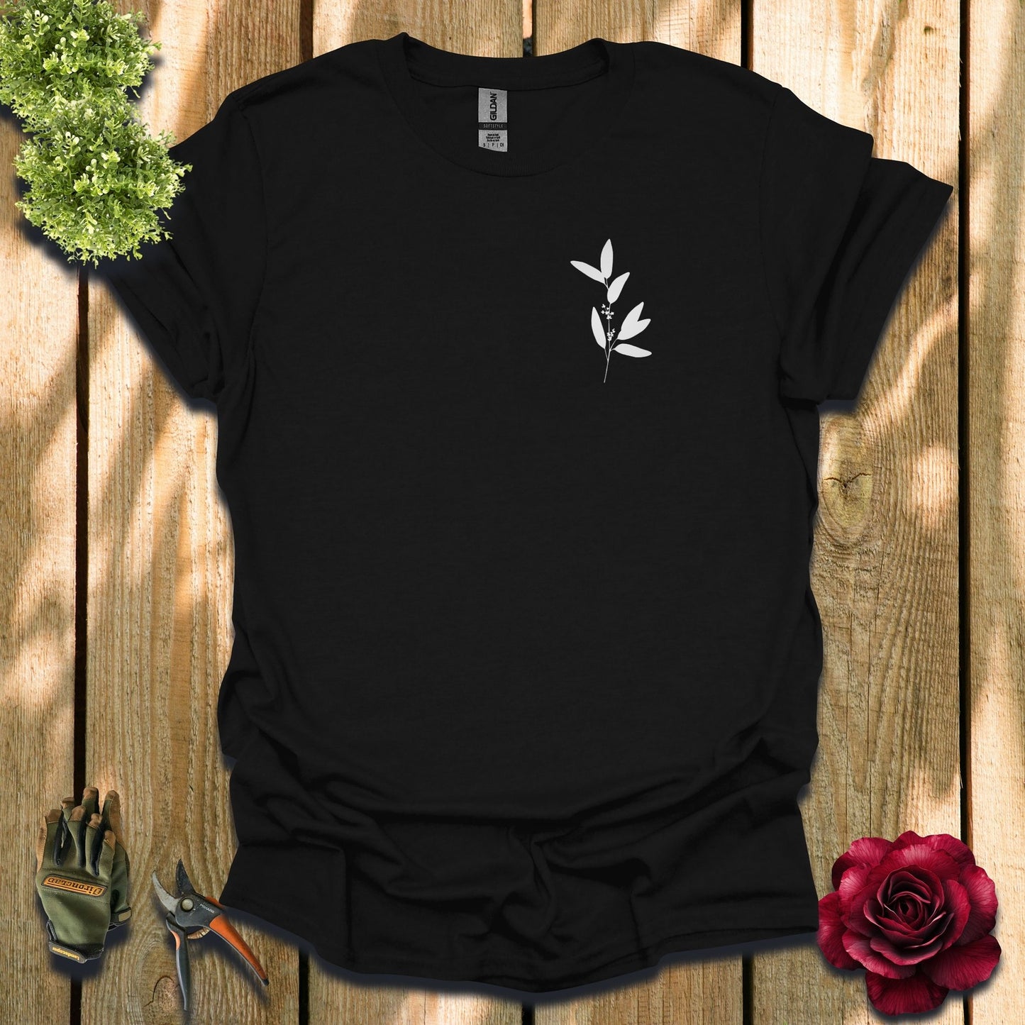 Tiny Floral Leaves T-Shirt