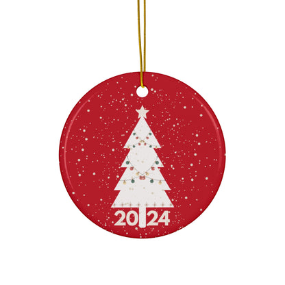 2024 Cozy X-Mas Ceramic Ornament