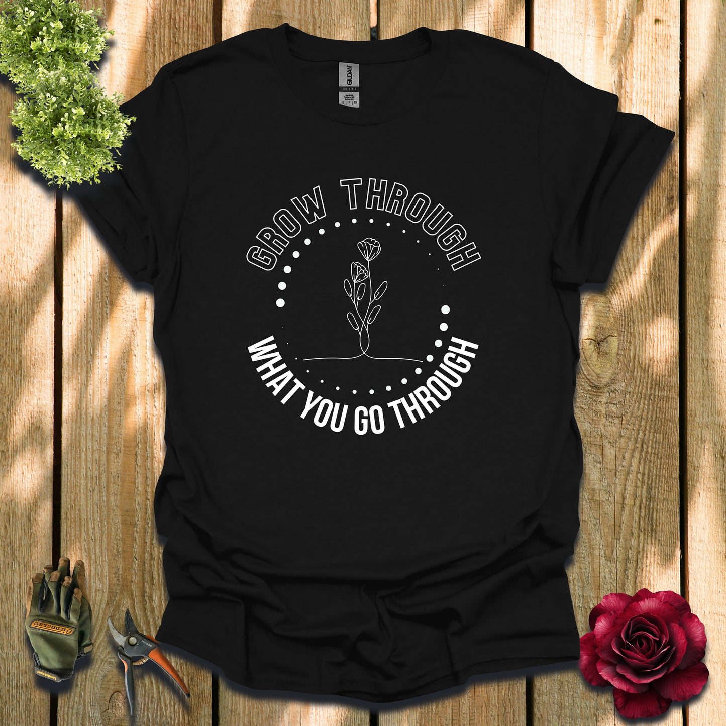 Grow Through What You Go Through Light T-Shirt