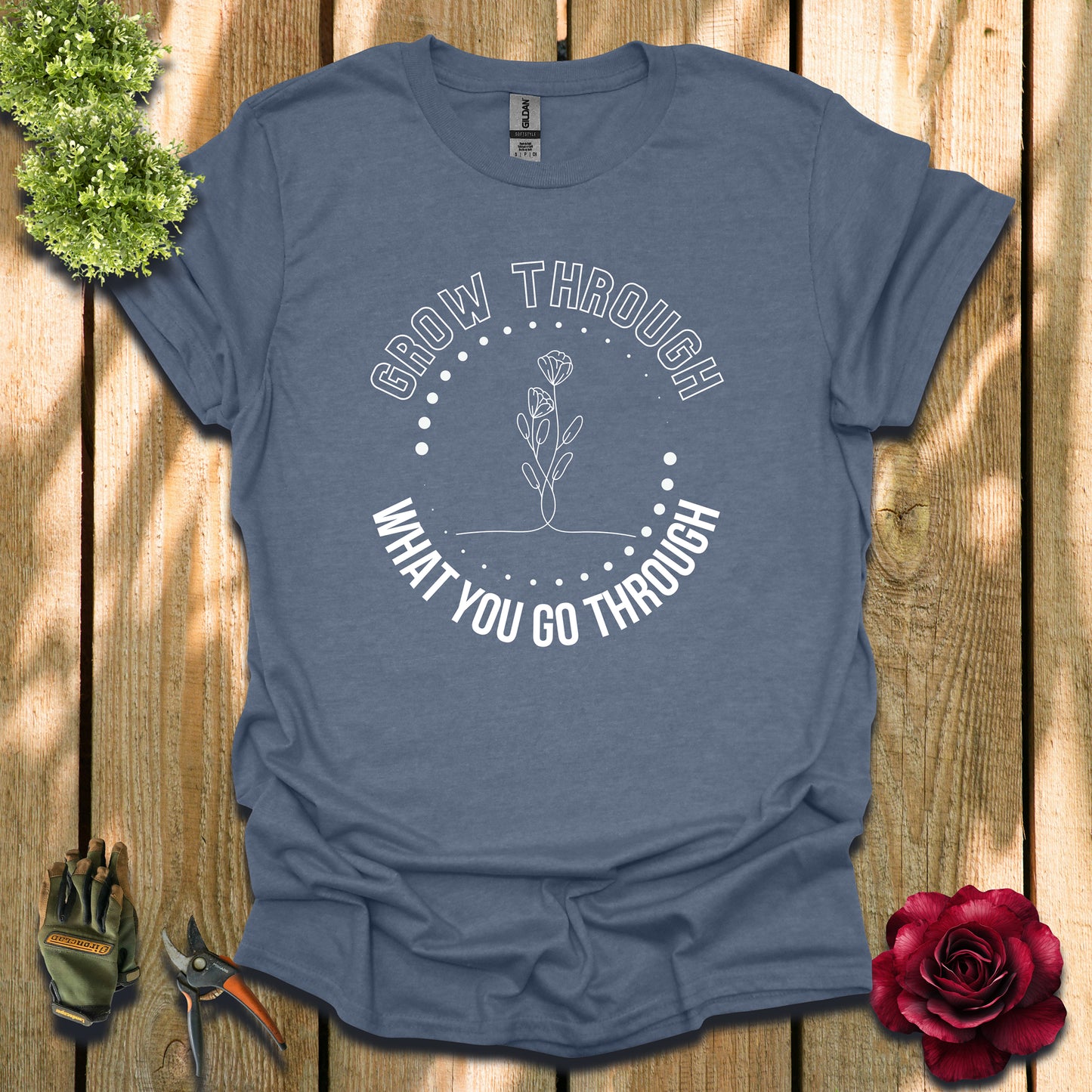 Grow Through What You Go Through Light T-Shirt