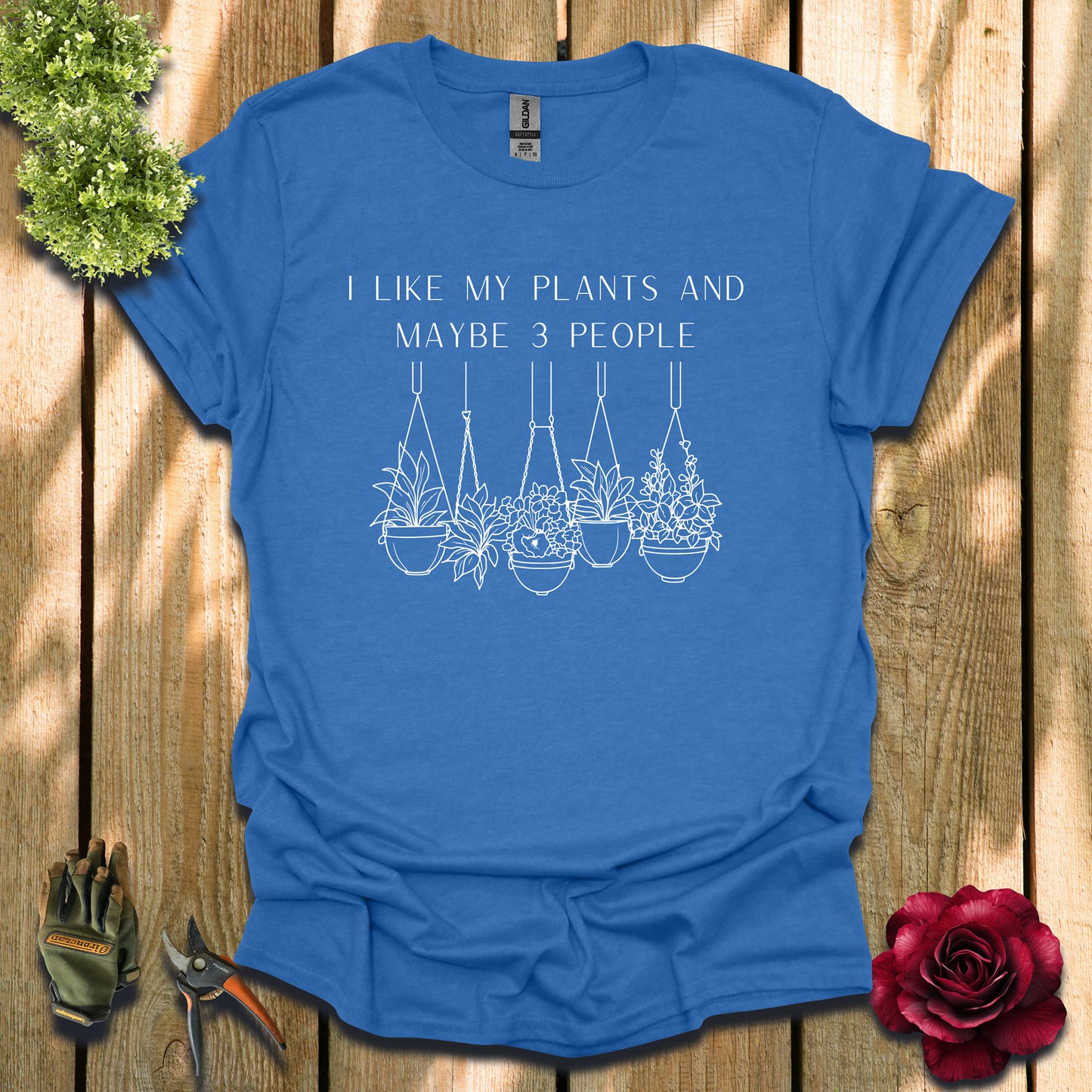 Maybe 3 People Hanging Plants T-Shirt