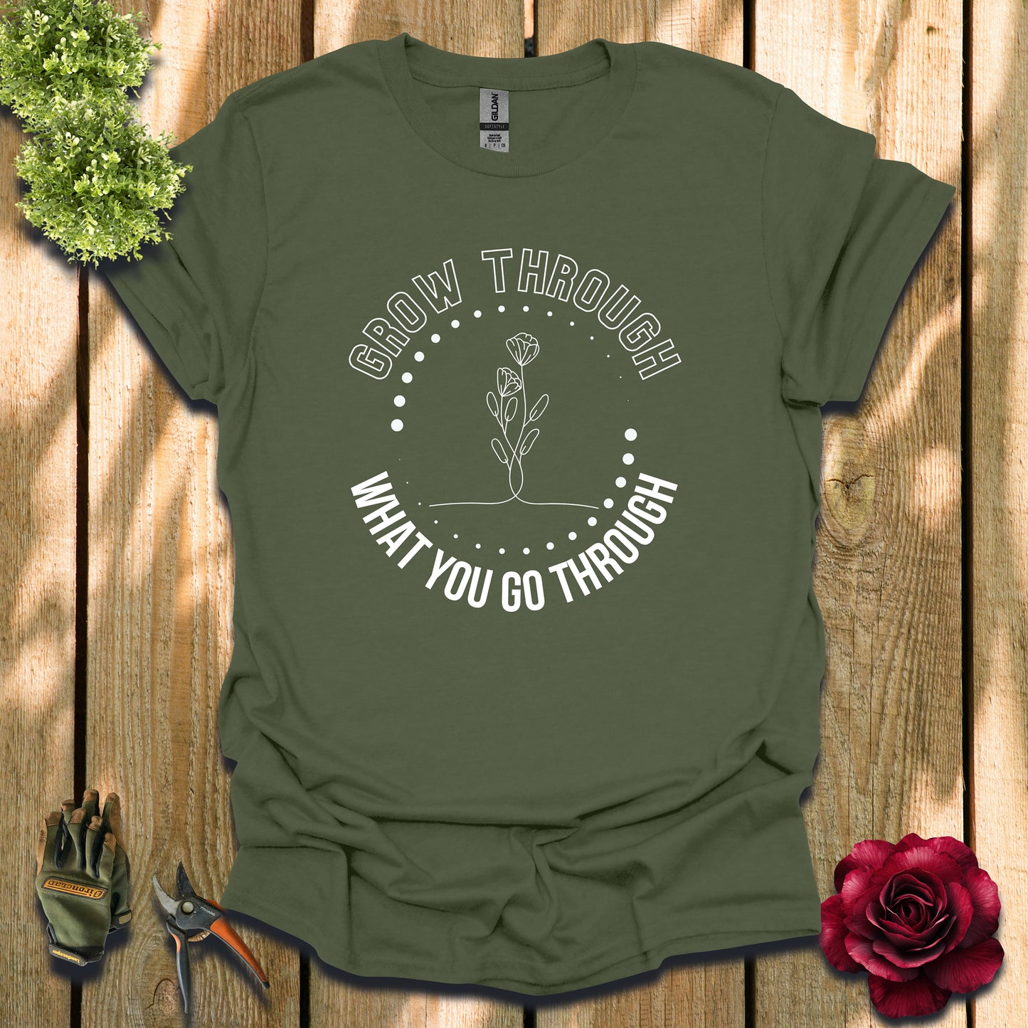 Grow Through What You Go Through Light T-Shirt