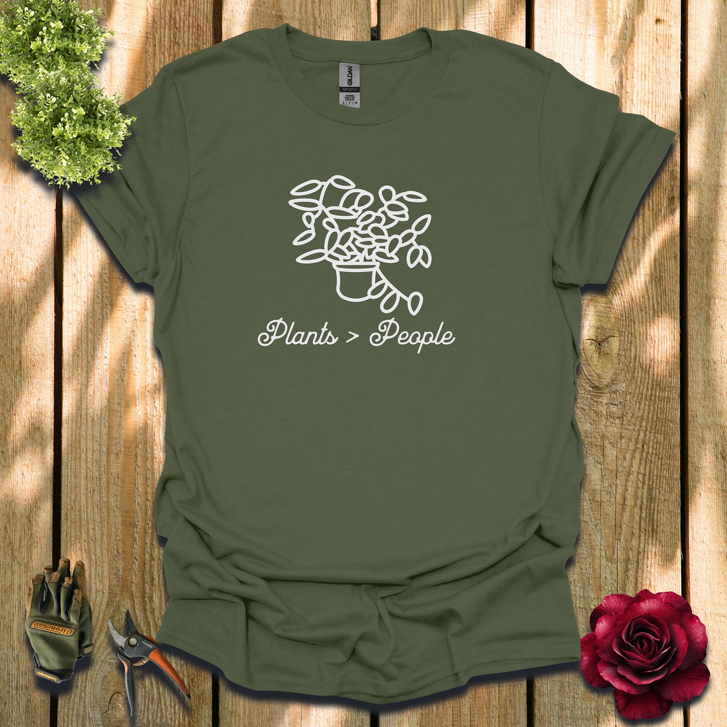 Plants > People T-Shirt