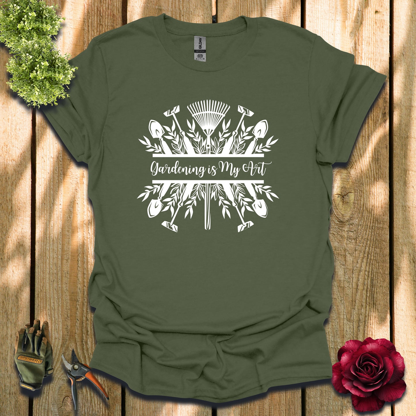 Gardening is My Art T-Shirt