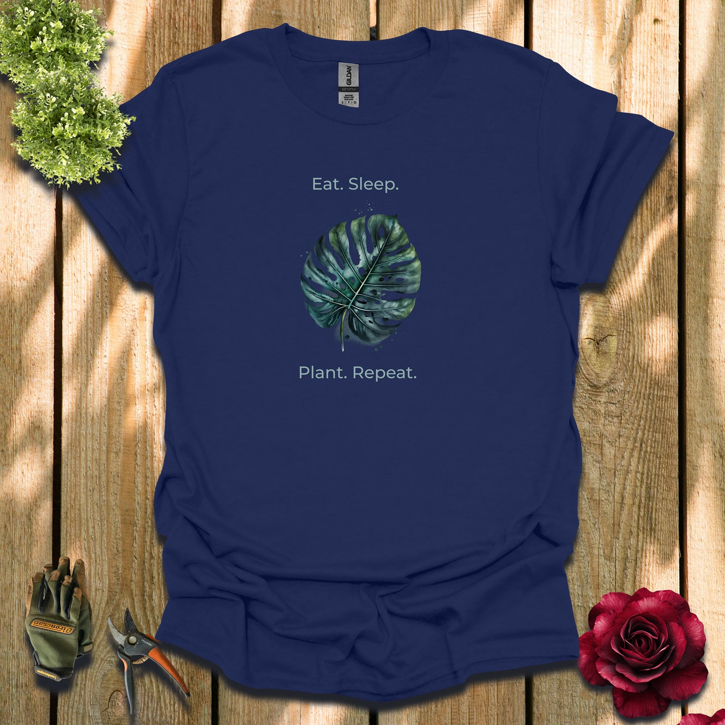 Eat Sleep Plant  T-Shirt