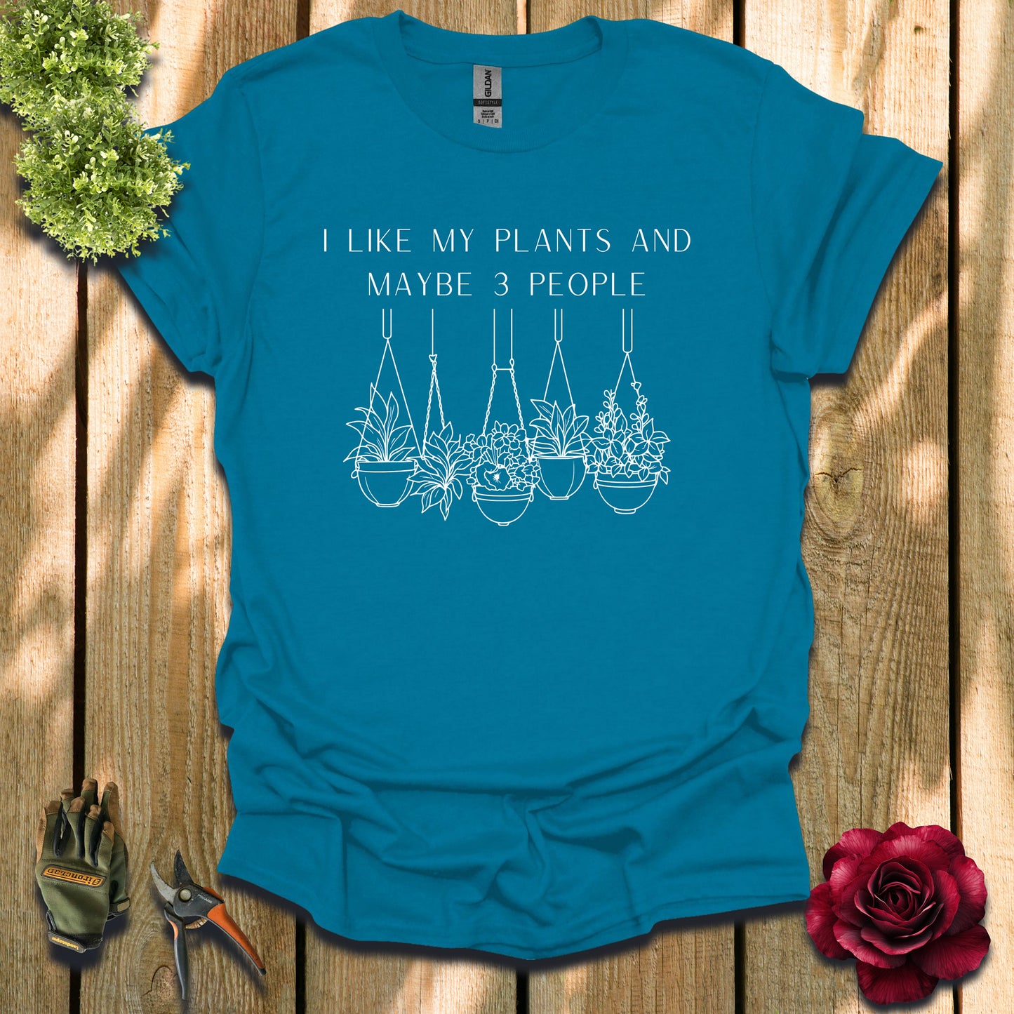 Maybe 3 People Hanging Plants T-Shirt