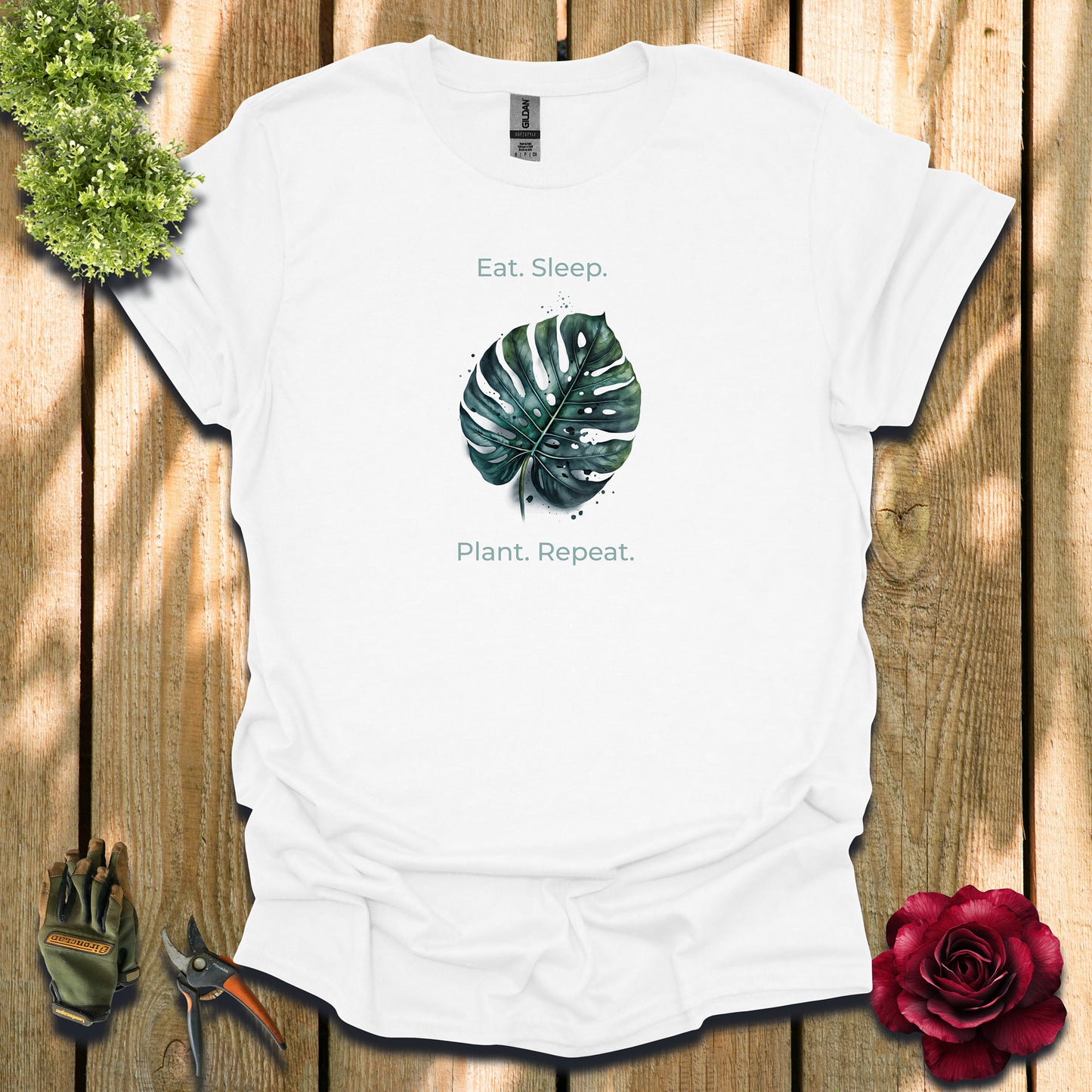 Eat Sleep Plant  T-Shirt